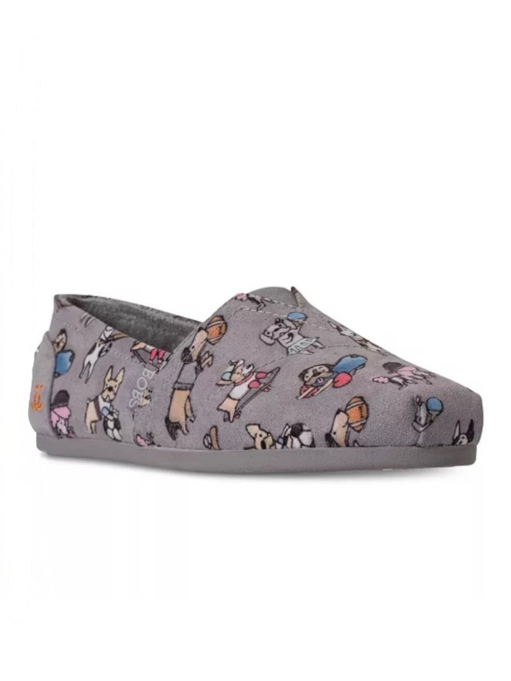 Bobs Plush Sporty Dogs Casual Slip-On Flats Bobs For Dogs New